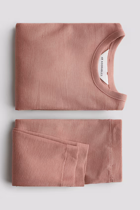 Набор белья из 2 предметов из шерсти