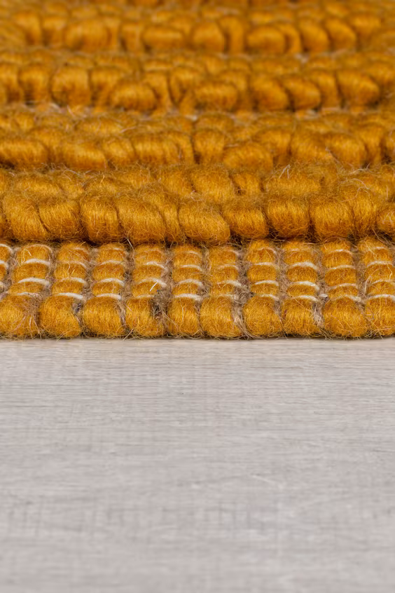 Коврик с полосатым узором из смеси джута медина