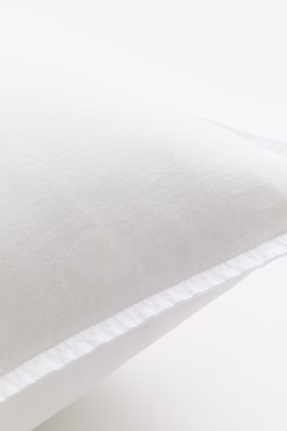 Простыня из выстиранных хлопковых тканей