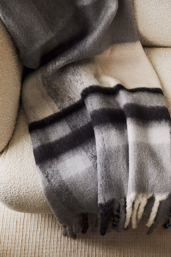 Плед с узором