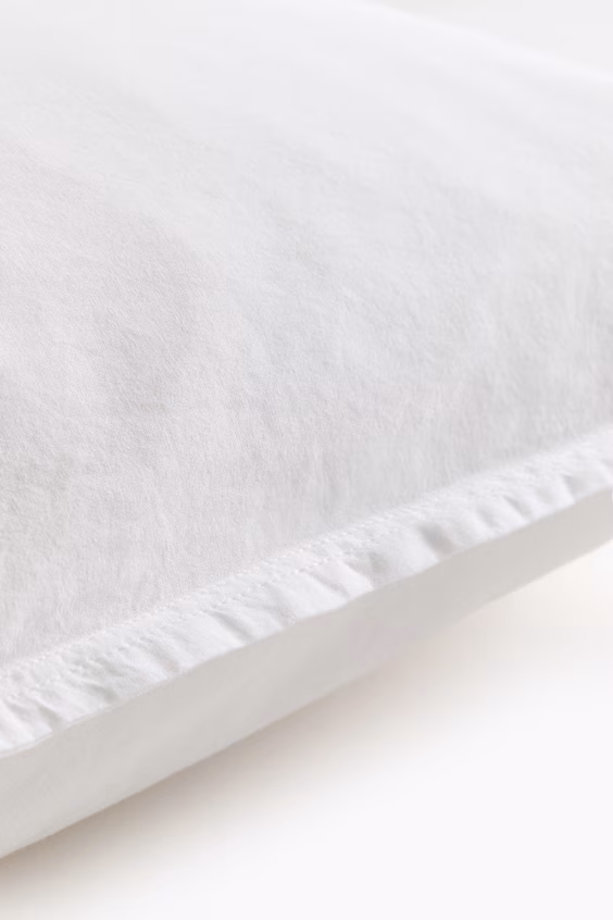 Наволочка из выстиранного хлопка