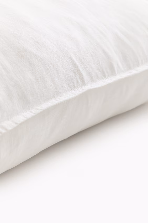 Наволочка из выглаженного льна