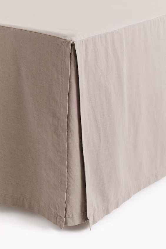 Наматрацник из смесового льна