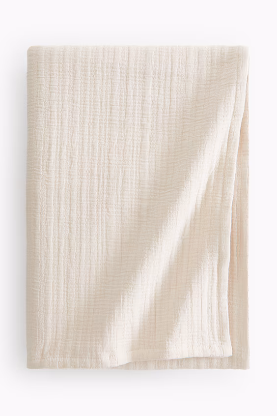 Покрывало из хлопковой муселина