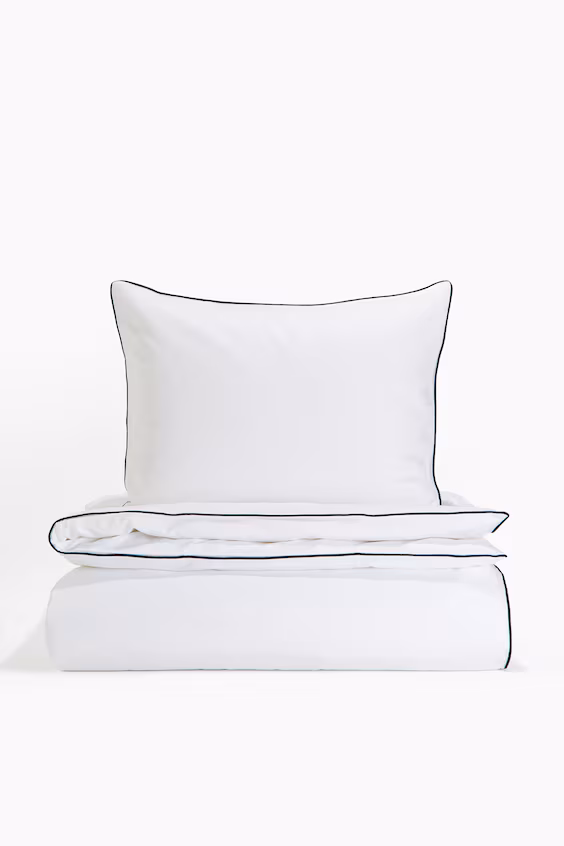 Покрывало для односпальной кровати из хлопкового сатина