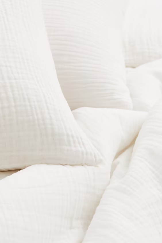 Набор одеяла для двуспальной кровати из муслина