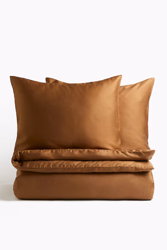 Парчовый комплект постельного белья для полутороспальной кровати