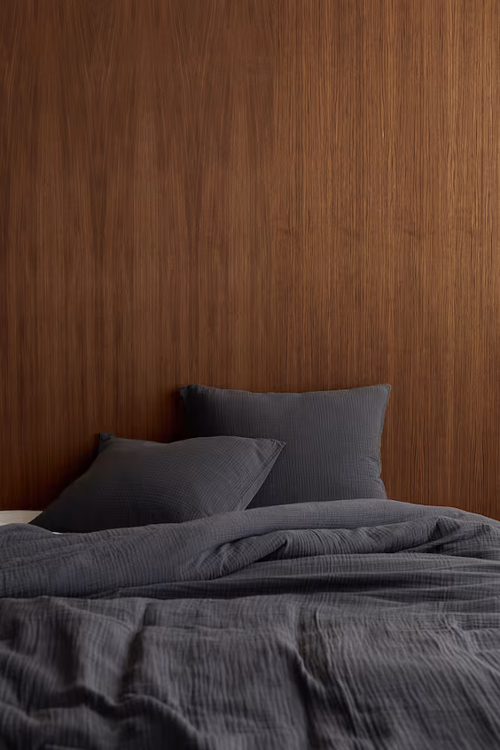 Conjunto постельного белья для двуспальной кровати из муселина