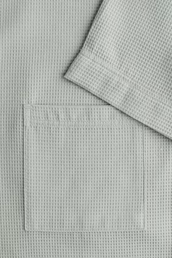 Халат в рубчике