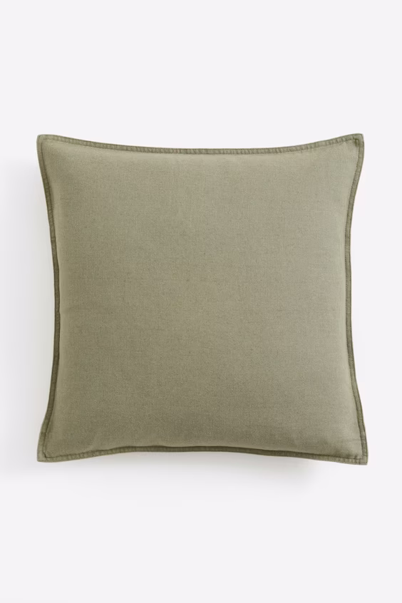 Подушка-чехол из смеси льна