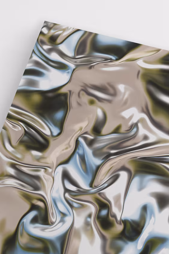 Постер metallic ii