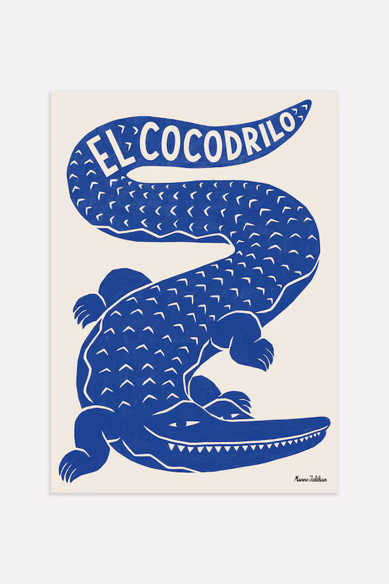 Постер el cocodrilo