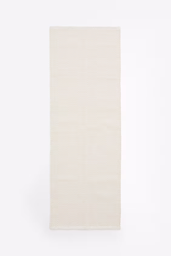 Прямоугольный ковер из хлопка