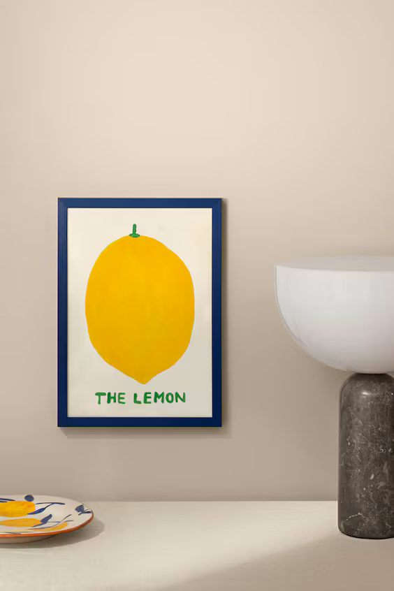 Постер лимон