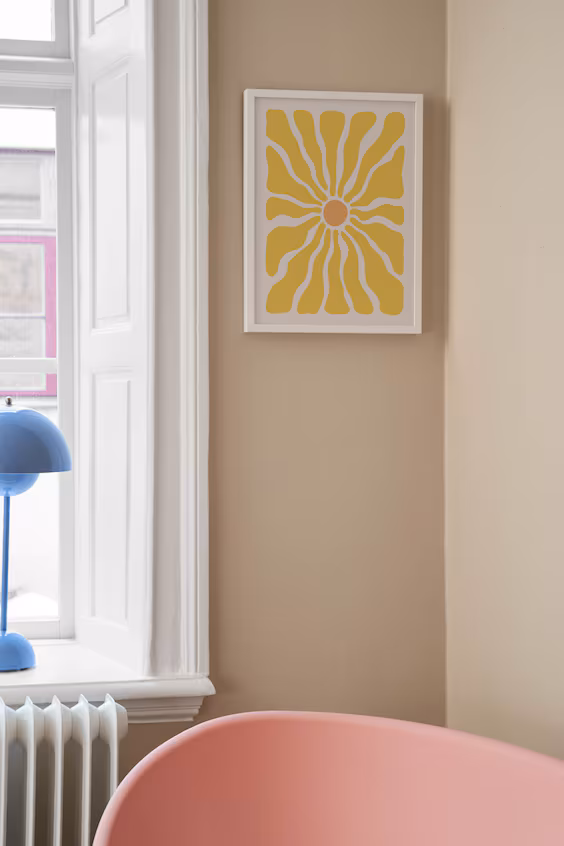 Плакат groovy flower