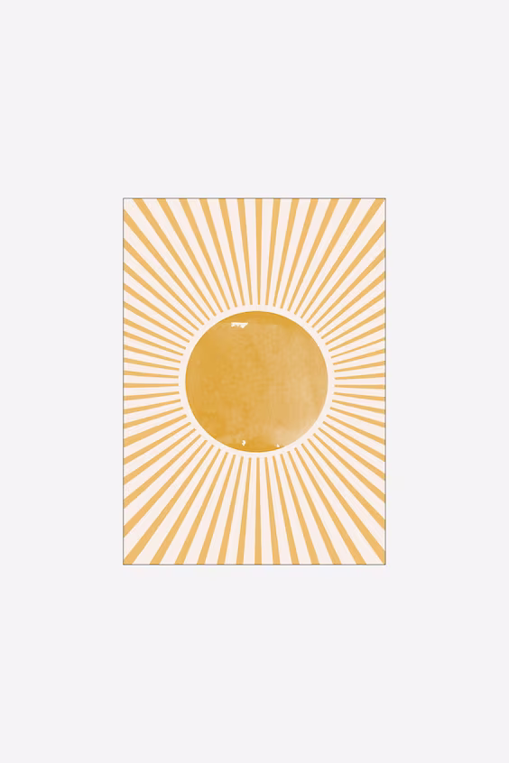 Постер the miuus studio - boho sun