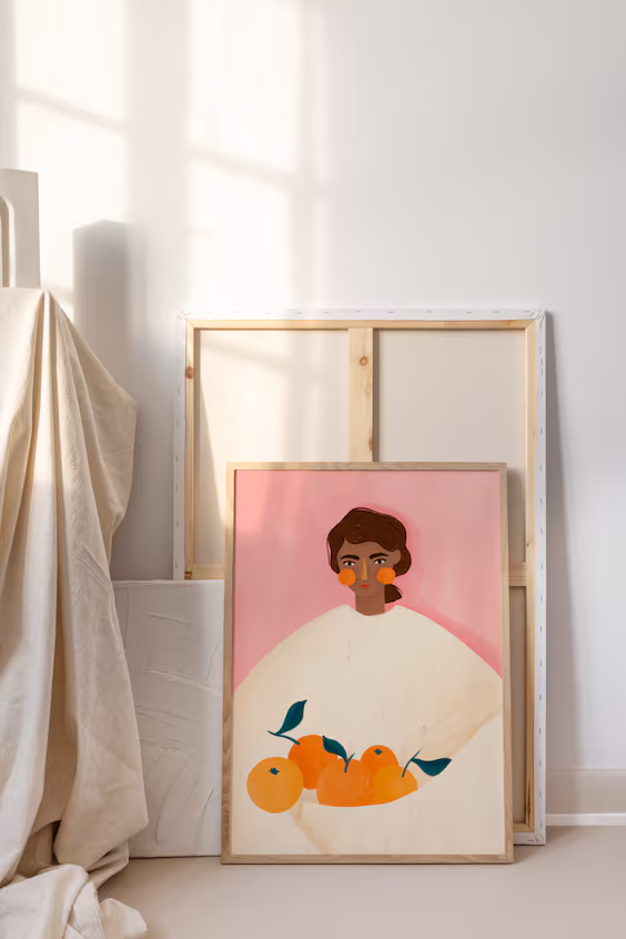 Bea muller - женщина с апельсинами