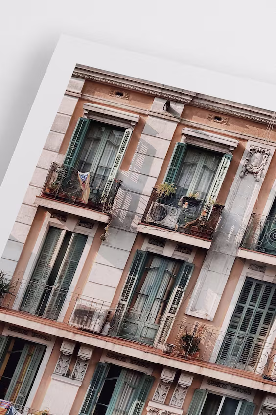 Постер house in barcelona