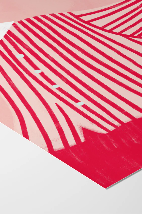 Bea muller - женщина с красными полосами