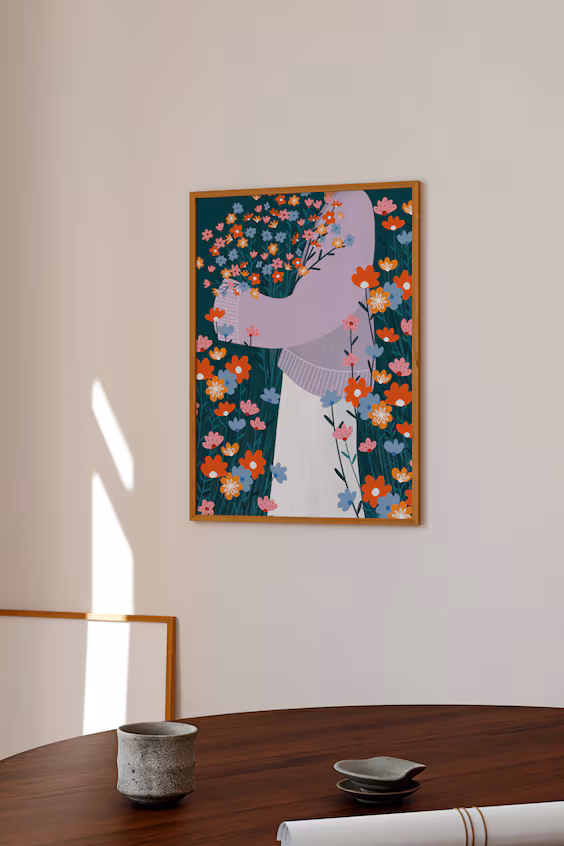 Bea muller - дикая цветочная георгиния