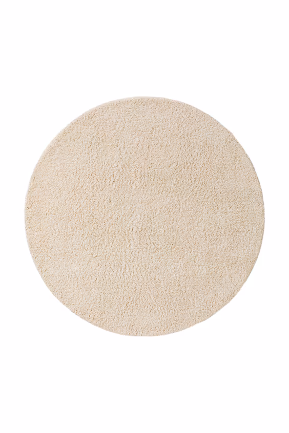 Круглый ковер из шерсти бербер