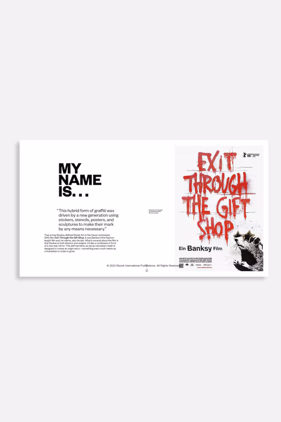 Книга о творчестве banksy