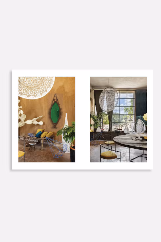 Интерьеры, оформленные природой