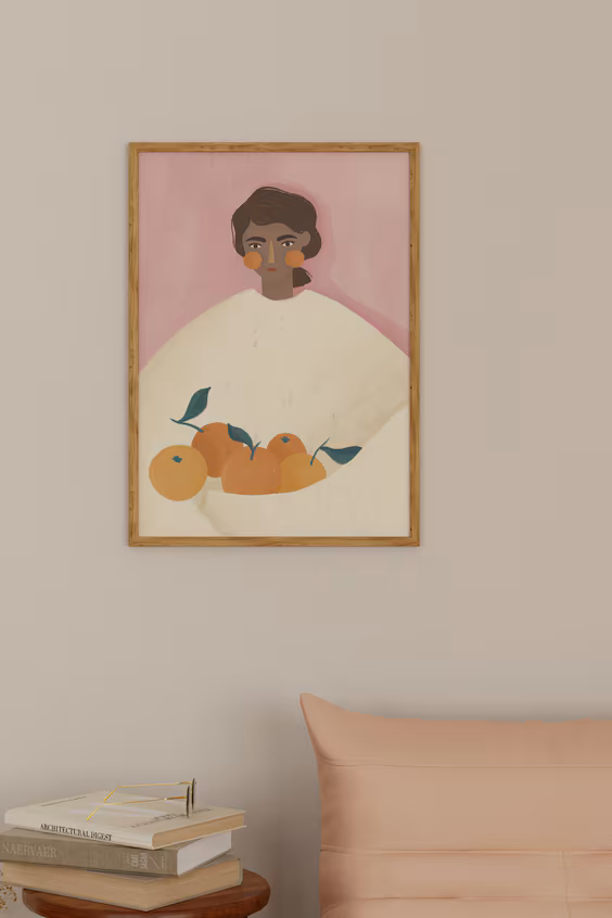 Bea muller - женщина с апельсинами