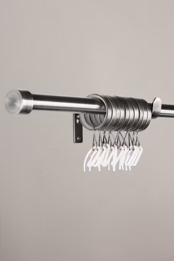 Комплект штанги для занавесок sara