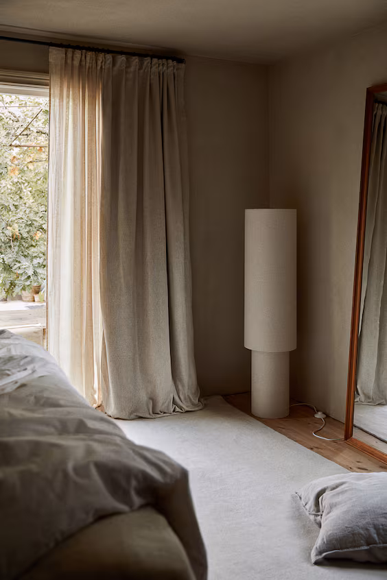 Пара занавесок из микса лиоцелла