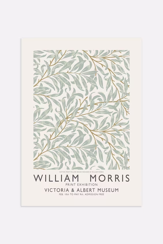 Плакат willow от william morris