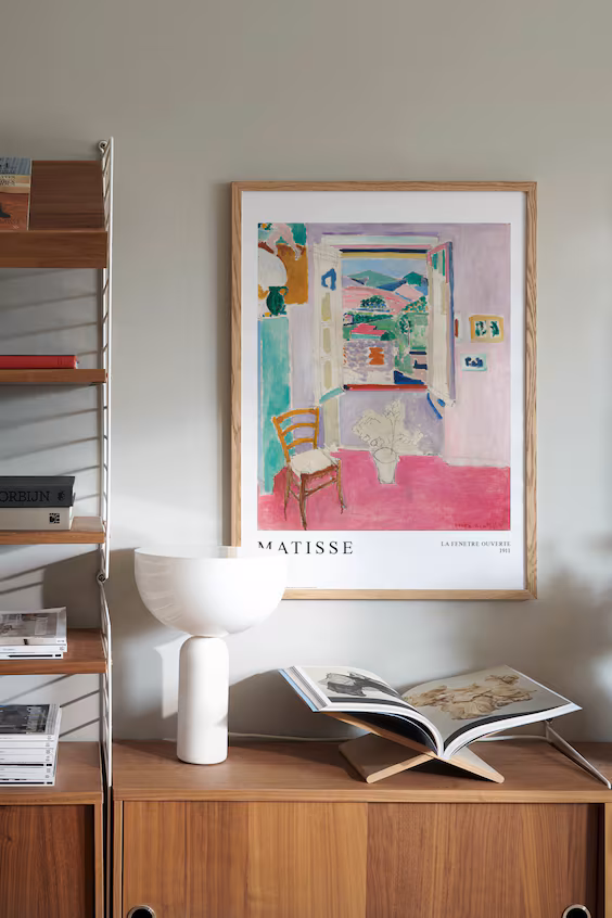 Плакат la fenetre ouverte