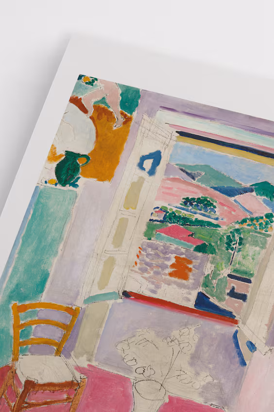 Плакат la fenetre ouverte