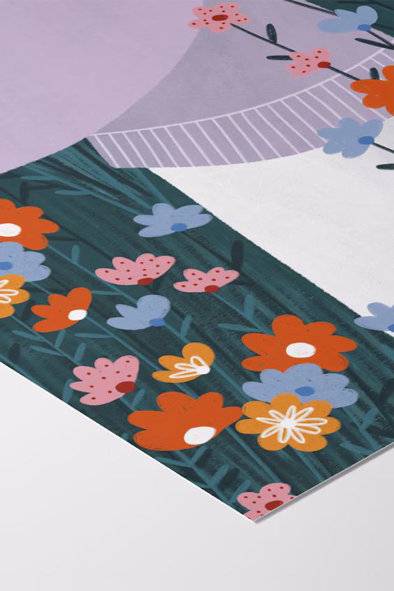 Постер bea muller - wildflower garden