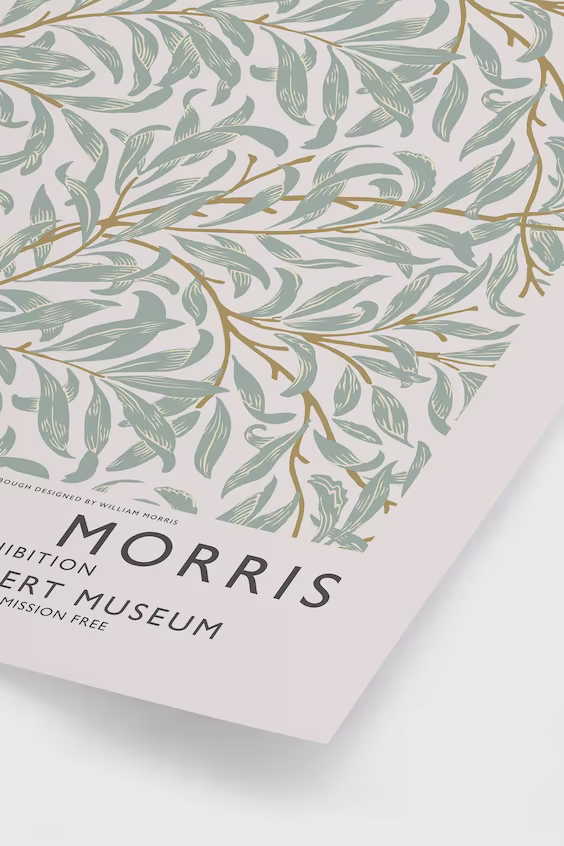 Постер willow by william morris