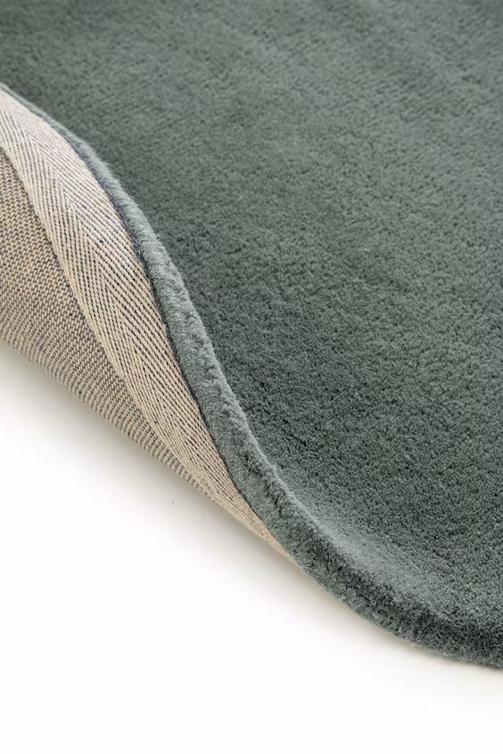 Круглый ковер из шерсти bent