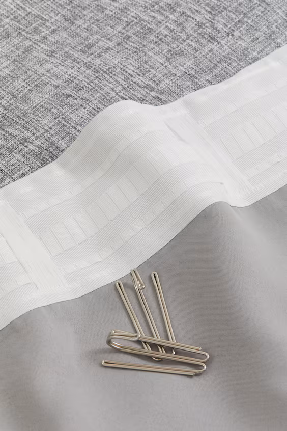 Пакет из 2 занавесок из плотной ткани