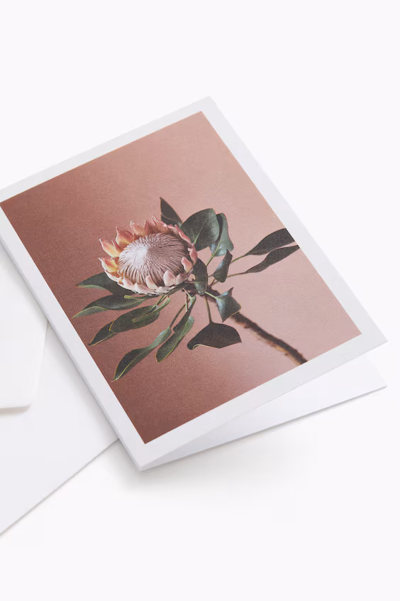 Открытка с конвертом для поздравлений