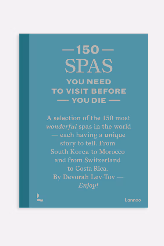 Книга 150 spas you need to visit before you die