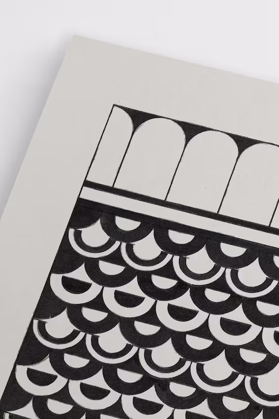 Постер ornament of scales