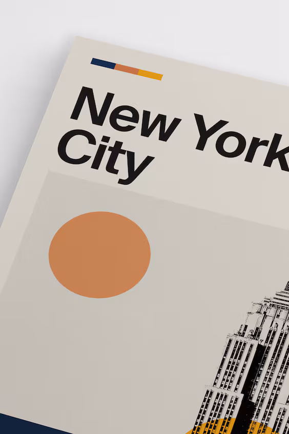 Постер new york city