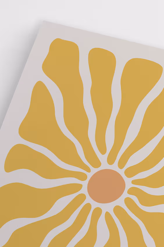 Постер groovy flower