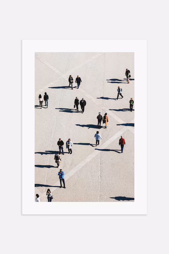 Постер пересечение путей