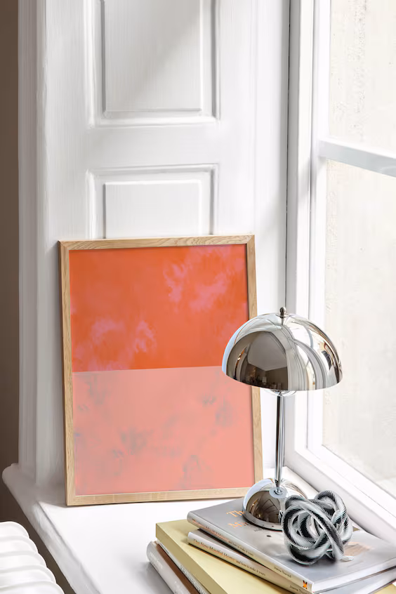 Постер crimson and coral