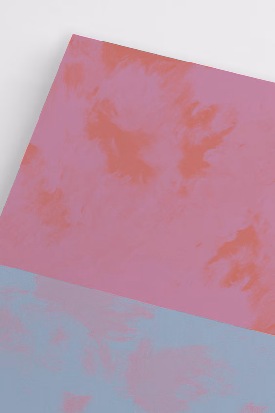 Постер pink and haze