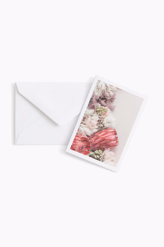 Открытка с поздравлениями маленькая с конвертом