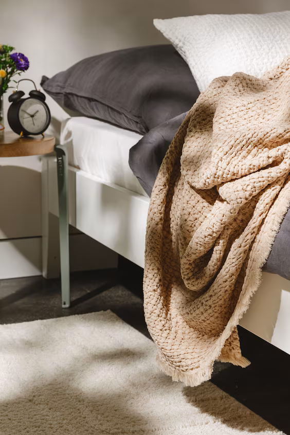 Мягкое одеяло из хлопка cloe