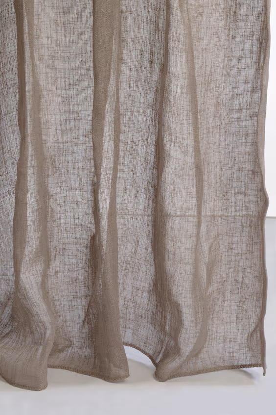 Комплект из 1 широкой фиолетовой шторы