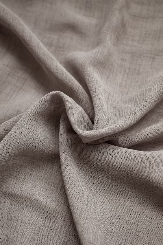 Комплект из 1 широкой фиолетовой шторы