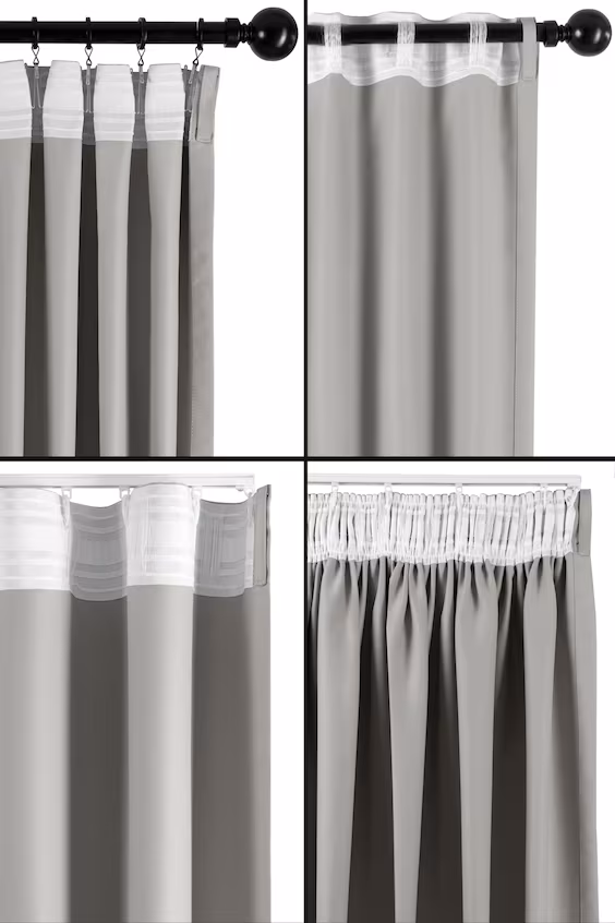 Пакет из 1 длинного занавеса dokie